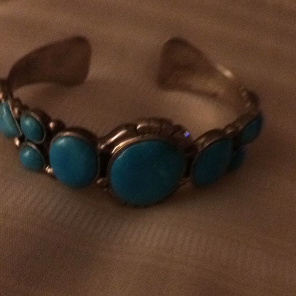 New sterling silver cuff bracelet.